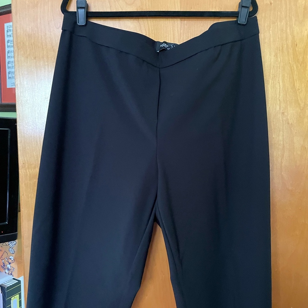 Jones New York kick flare stretchy dress pants -